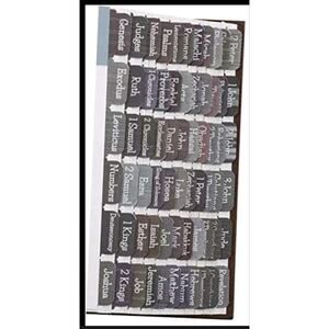 Bible Tabs Laminated with Matte Film, Large Print Bible tabs for Men and Suit